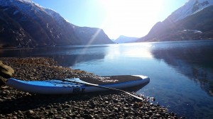 Paddle Sognefjord SUP kayak