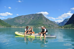 Mega-SUP Sognefjord, paddle, kayak